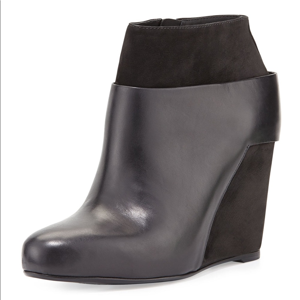 Vince. Brand Garren suede wedge bootie